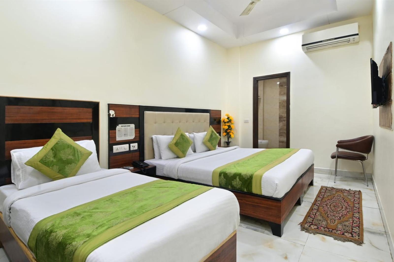 Hotel Emporio View - New Delhi Railway Station - Paharganj Zewnętrze zdjęcie